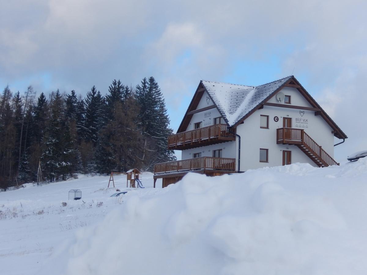 Horske Apartmany Bily Vlk Vaclavov u Bruntalu Экстерьер фото