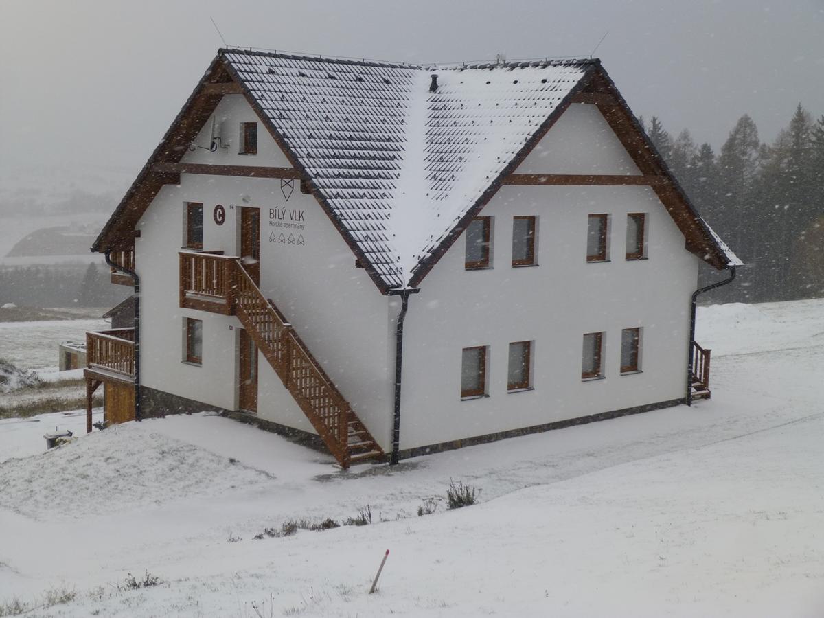 Horske Apartmany Bily Vlk Vaclavov u Bruntalu Экстерьер фото
