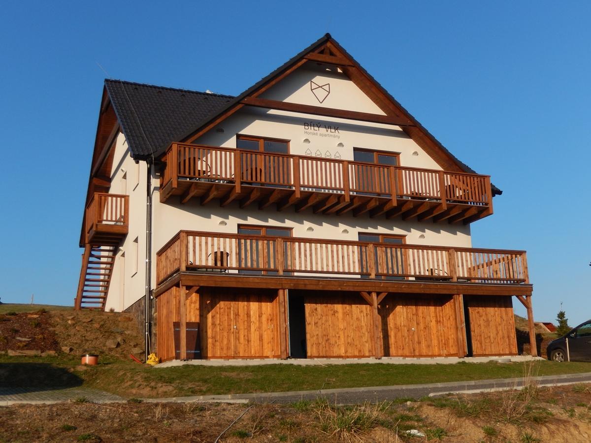 Horske Apartmany Bily Vlk Vaclavov u Bruntalu Экстерьер фото